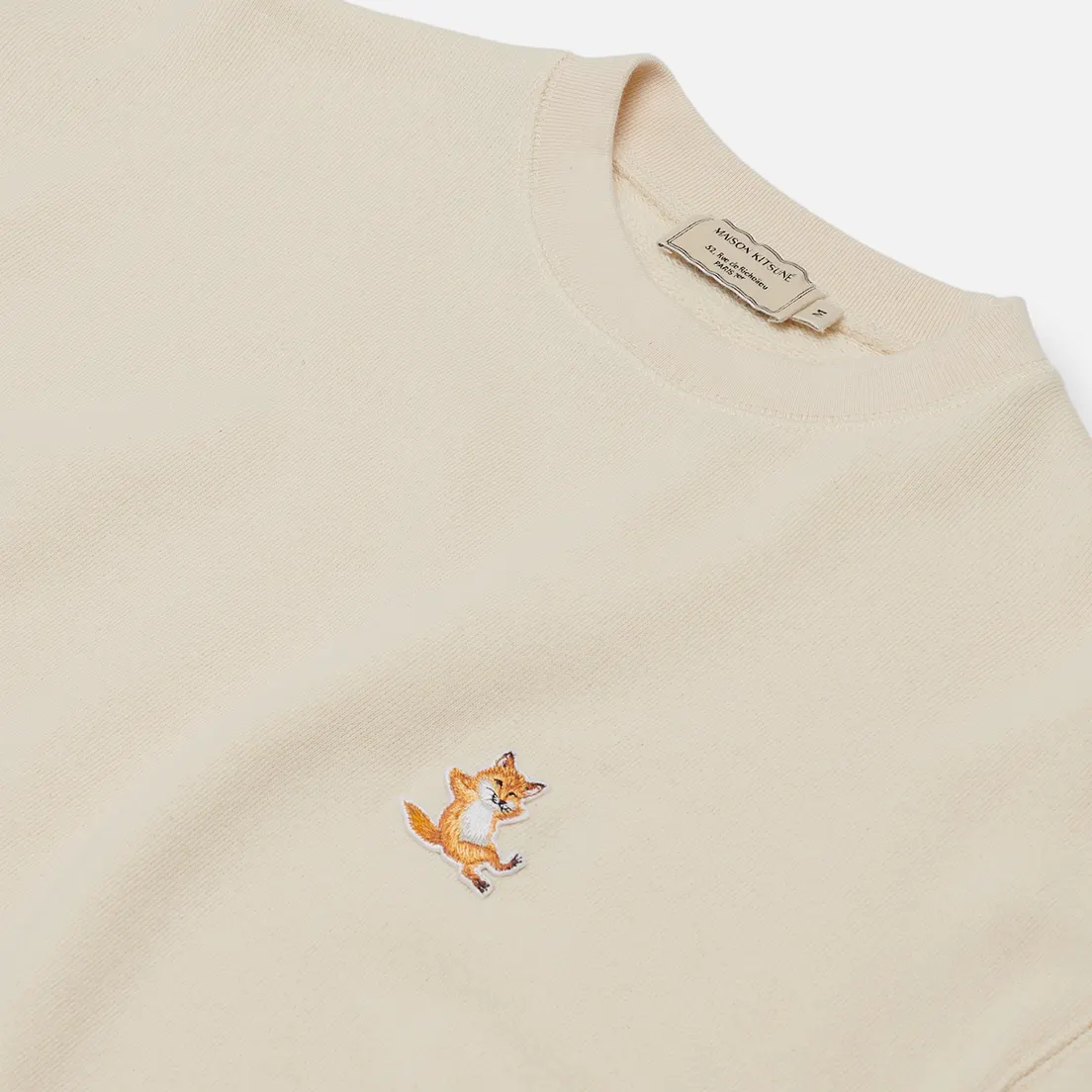 Maison Kitsune Мужская толстовка Chillax Fox Patch Regular Fit