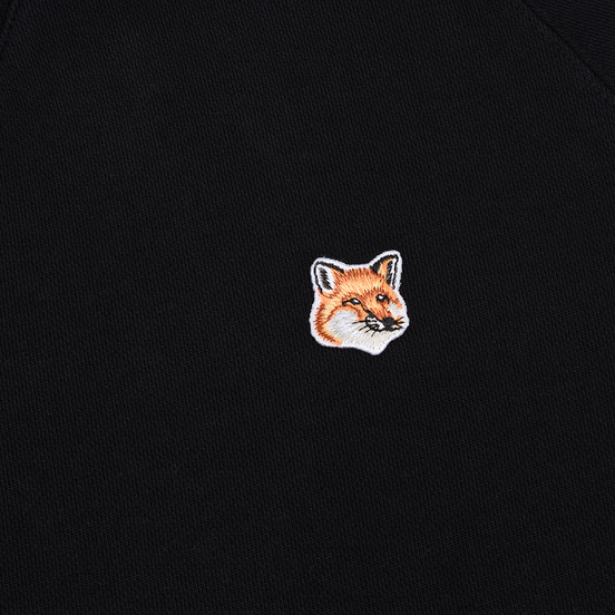 Мужская толстовка Maison Kitsune Fox Head Patch Black