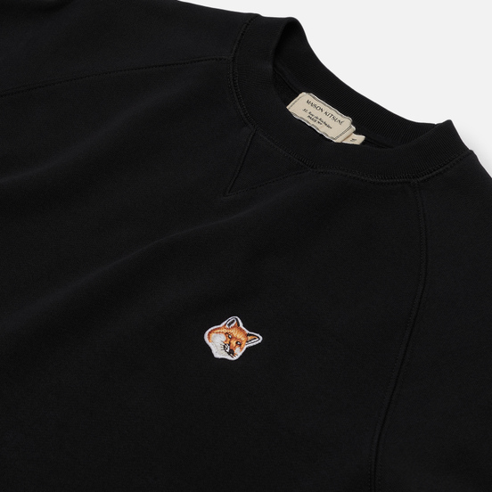 Мужская толстовка Maison Kitsune Fox Head Patch Black