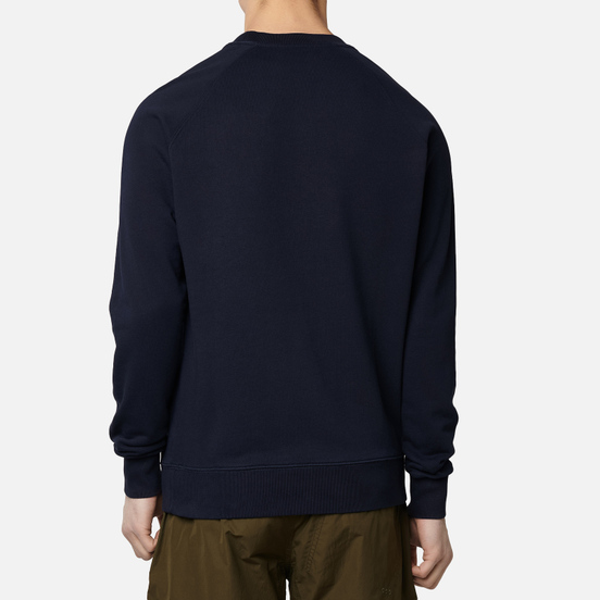Мужская толстовка Maison Kitsune Fox Head Patch Navy