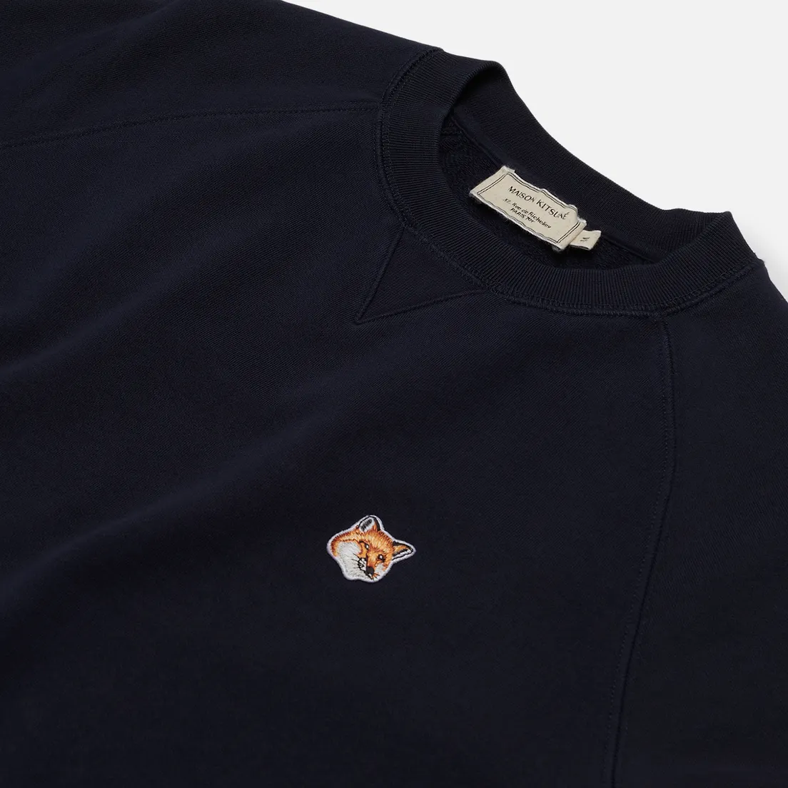 Maison Kitsune Мужская толстовка Fox Head Patch