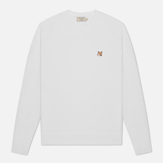 Мужская толстовка Maison Kitsune Fox Head Patch White