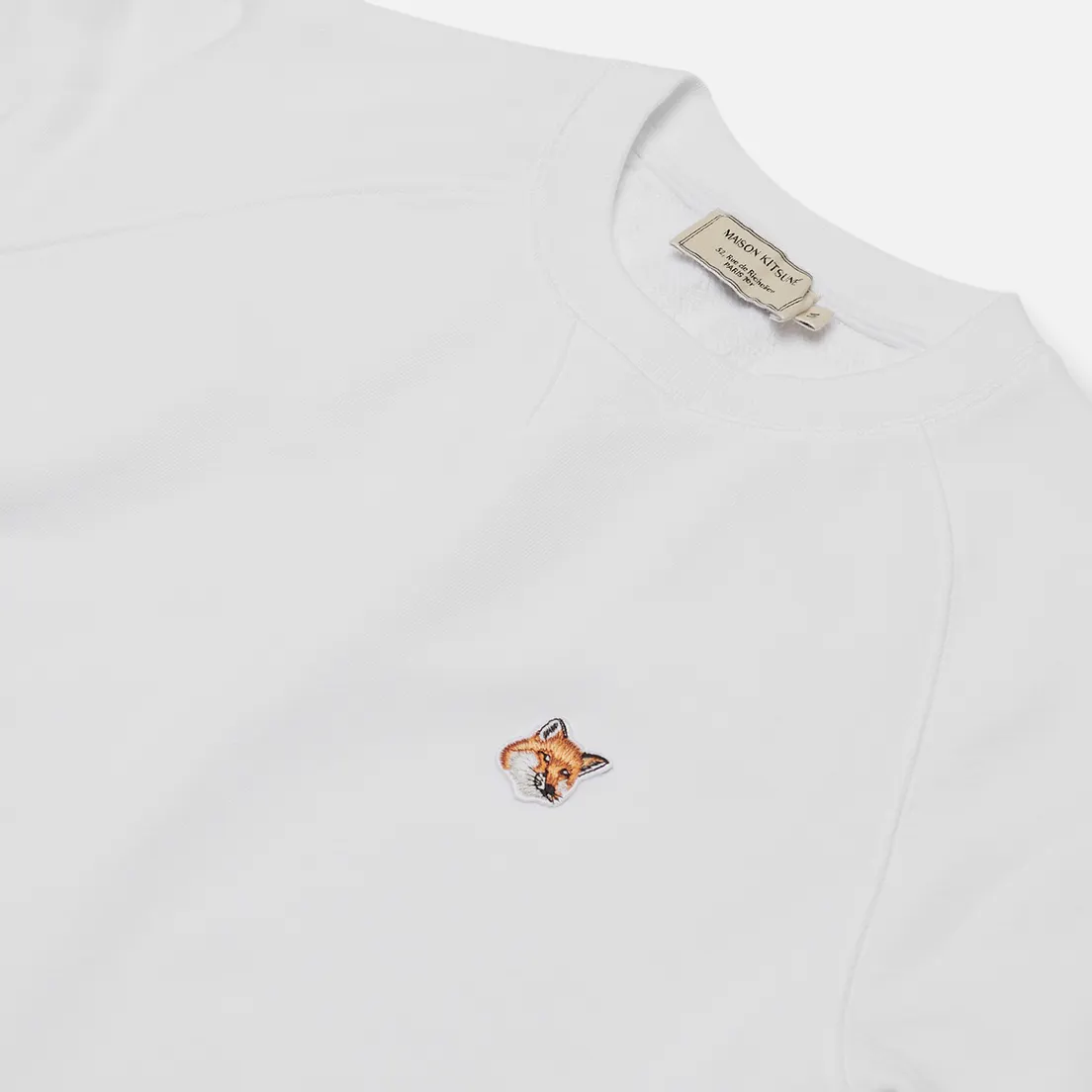 Maison Kitsune Мужская толстовка Fox Head Patch
