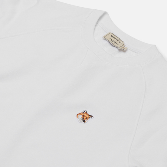 Мужская толстовка Maison Kitsune Fox Head Patch White