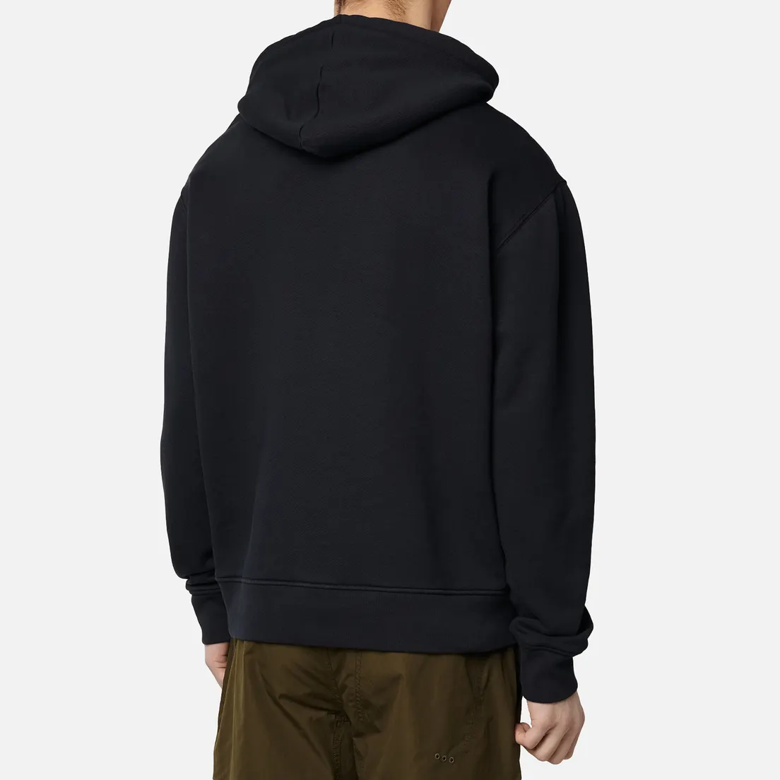 Maison Kitsune Мужская толстовка Hoodie Rainbow Profile Fox Embroidery