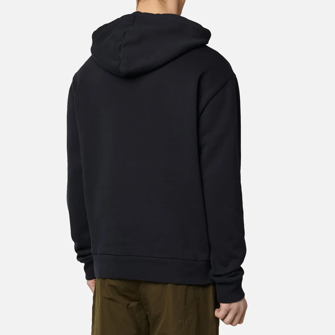 Maison Kitsune Мужская толстовка Hoodie Rainbow Triangle Fox Patch