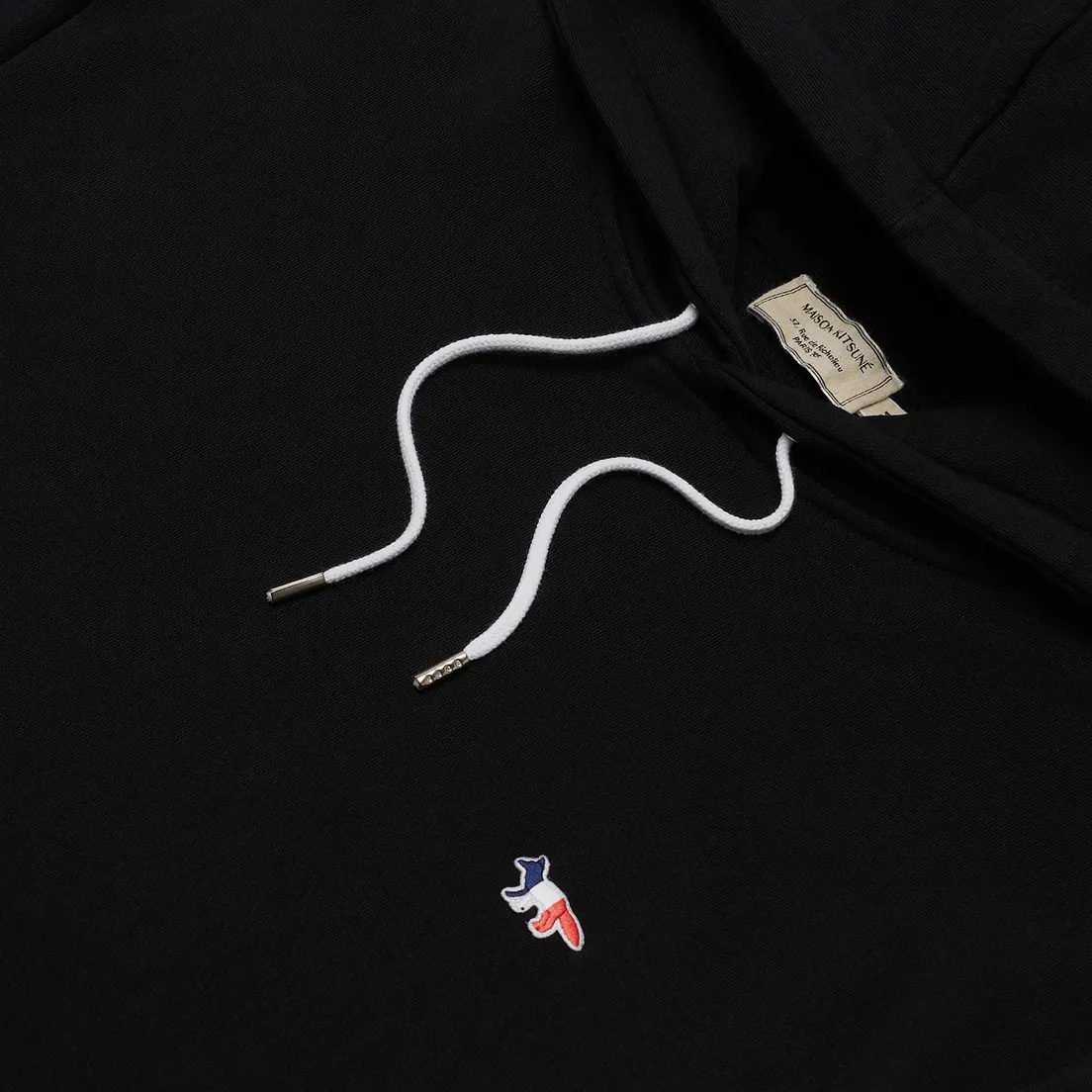 Maison Kitsune Мужская толстовка Tricolor Fox Patch Classic Hoodie