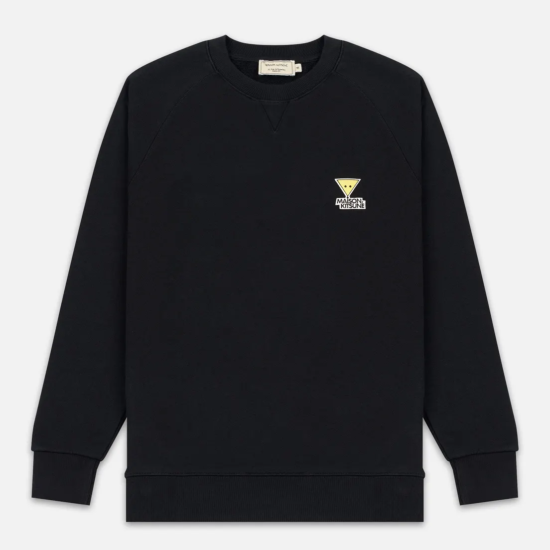 Maison Kitsune Мужская толстовка Triangle Fox Patch