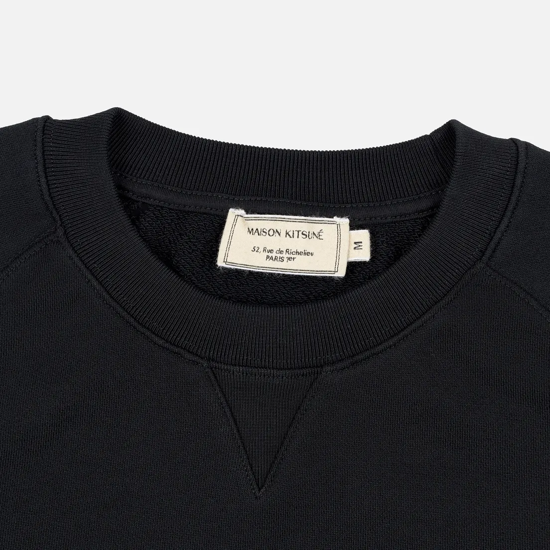 Maison Kitsune Мужская толстовка Triangle Fox Patch