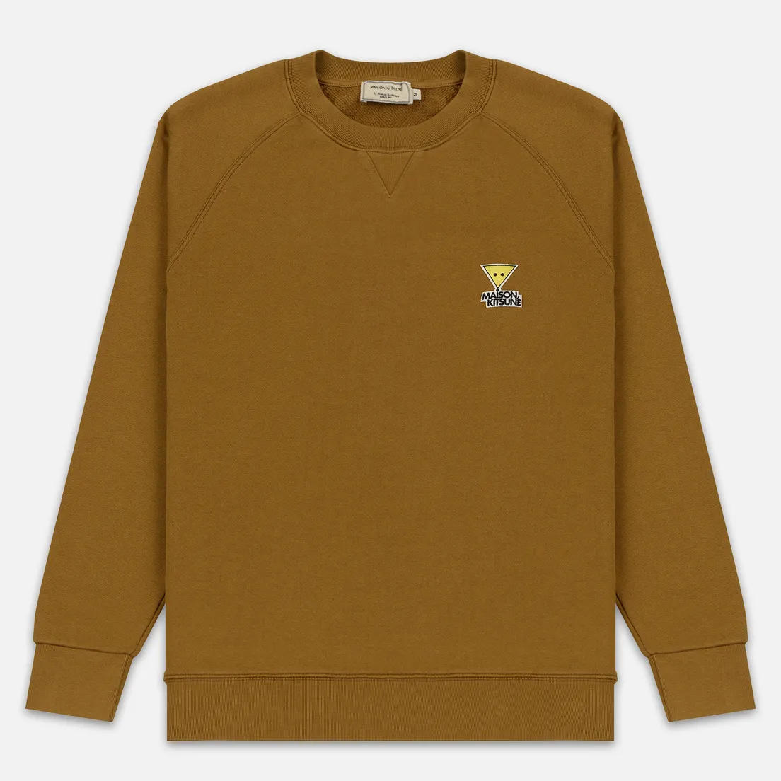 Maison Kitsune Мужская толстовка Triangle Fox Patch
