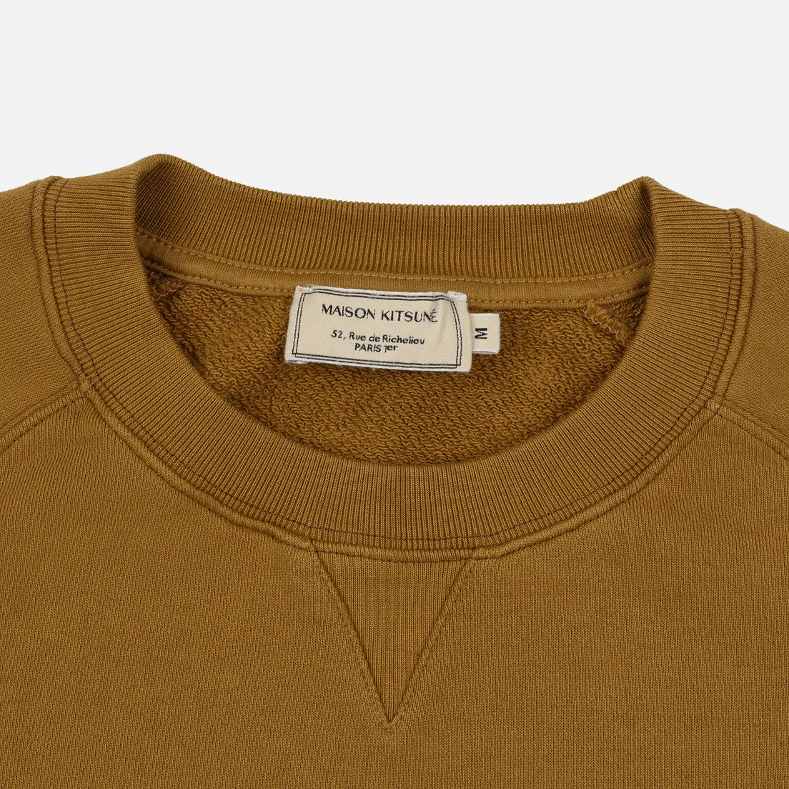 Maison Kitsune Мужская толстовка Triangle Fox Patch