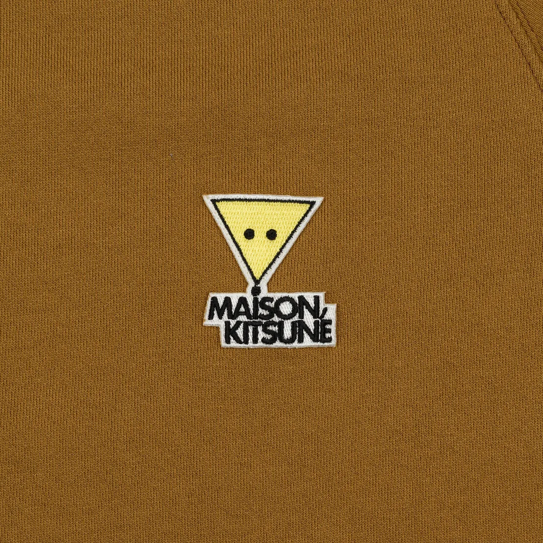Maison Kitsune Мужская толстовка Triangle Fox Patch