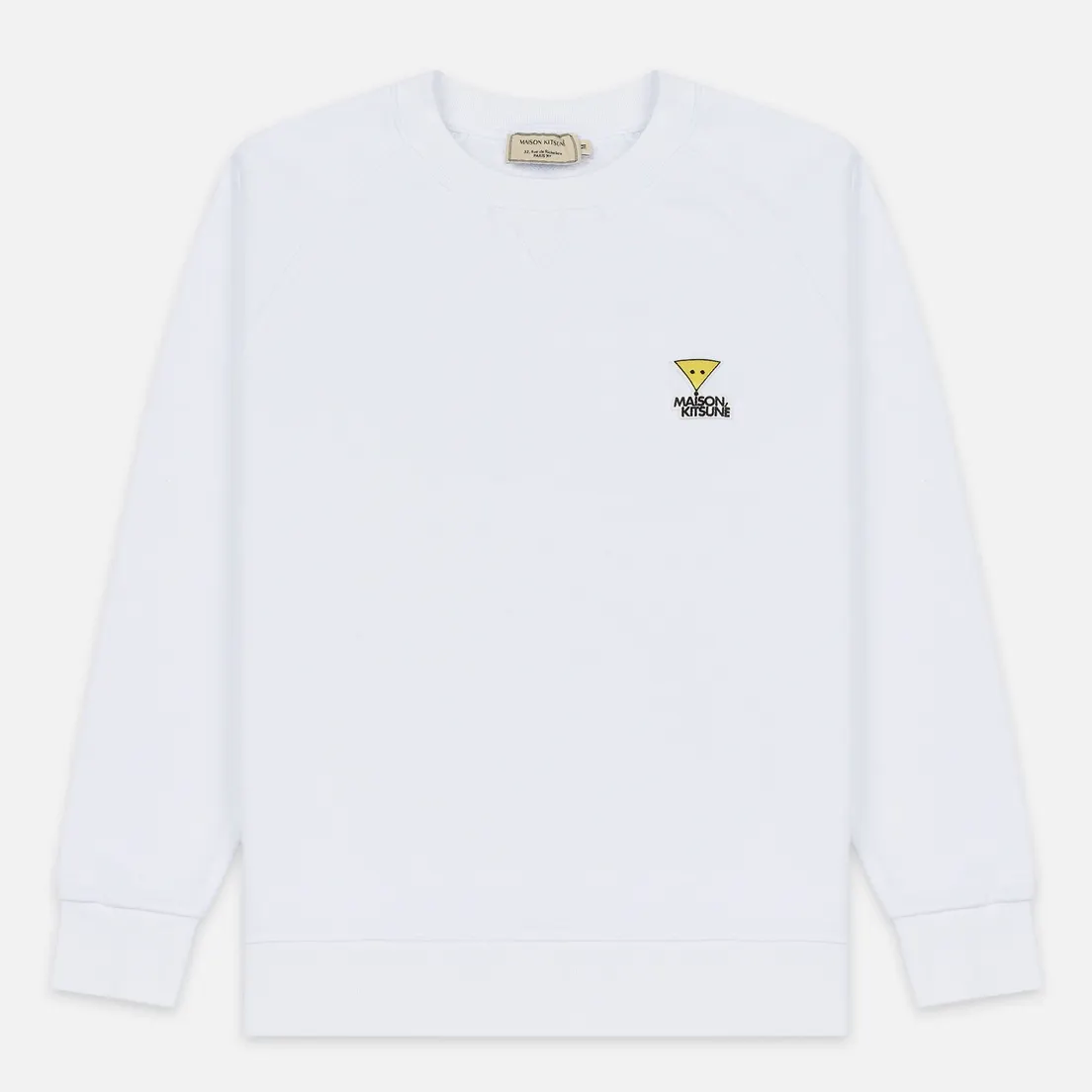 Maison Kitsune Мужская толстовка Triangle Fox Patch
