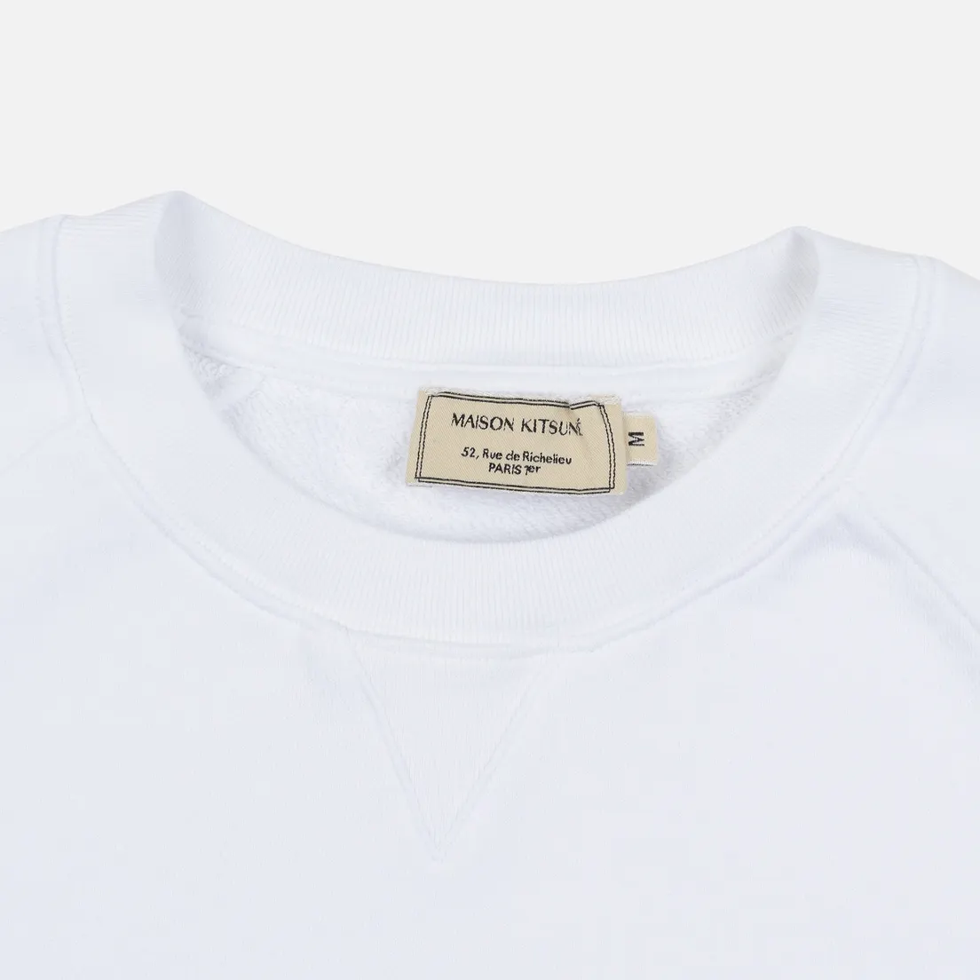 Maison Kitsune Мужская толстовка Triangle Fox Patch