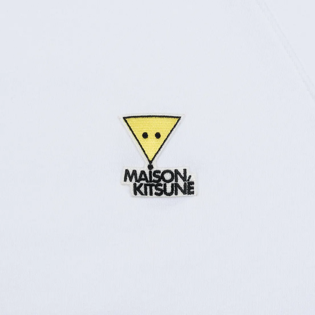 Maison Kitsune Мужская толстовка Triangle Fox Patch