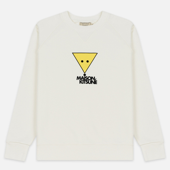 Мужская толстовка Maison Kitsune Triangle Fox White