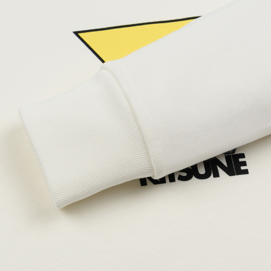 Мужская толстовка Maison Kitsune Triangle Fox White