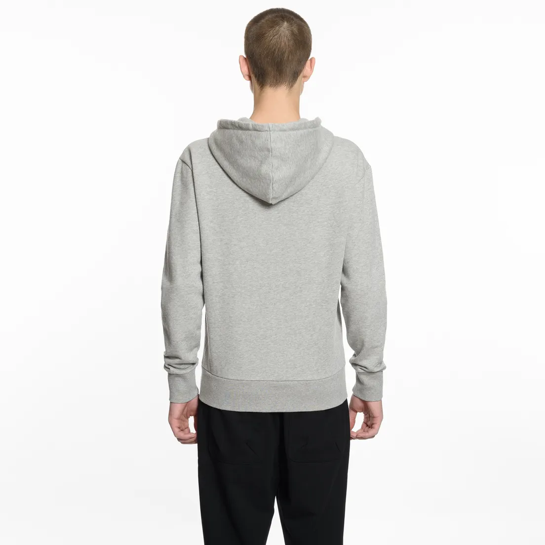 Maison Kitsune Мужская толстовка Zip Hoodie Tricolor Fox Patch