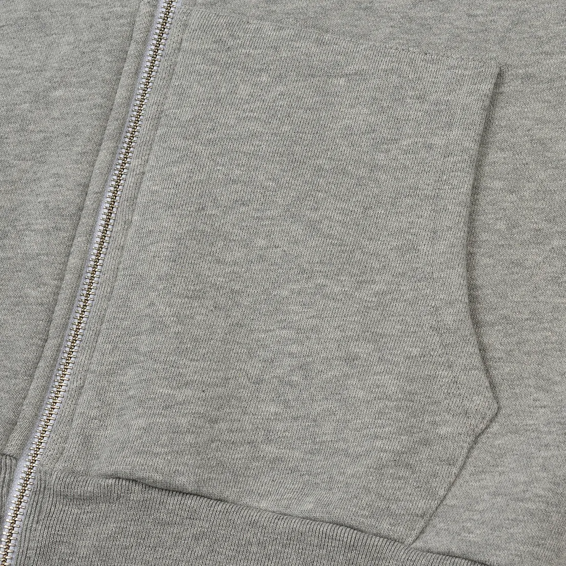 Maison Kitsune Мужская толстовка Zip Hoodie Tricolor Fox Patch