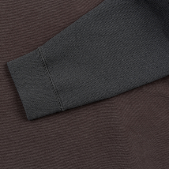 Мужская толстовка Maison Margiela Double Layer Hooded Grey Overdye