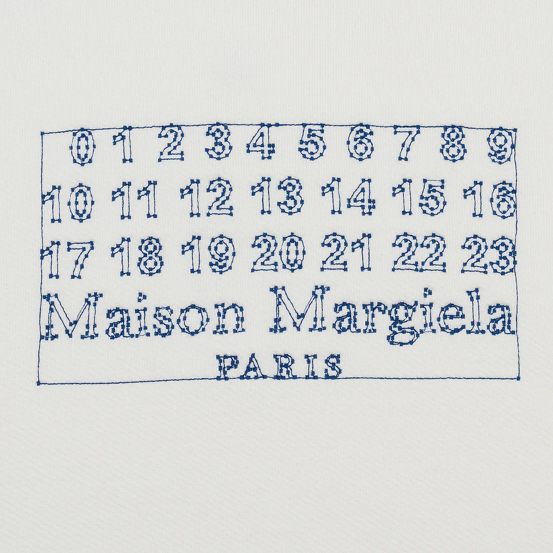 Maison Margiela Мужская толстовка Four White Stitches