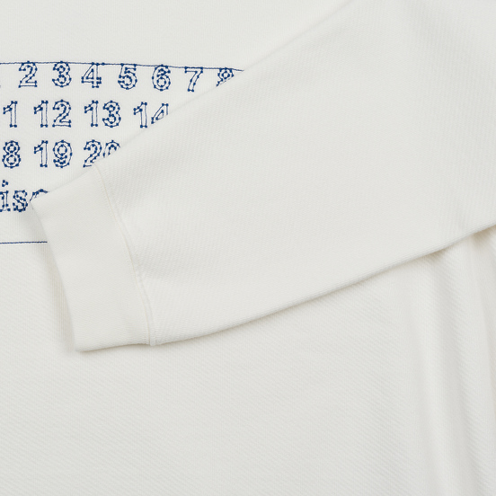 Мужская толстовка Maison Margiela Four White Stitches Off White