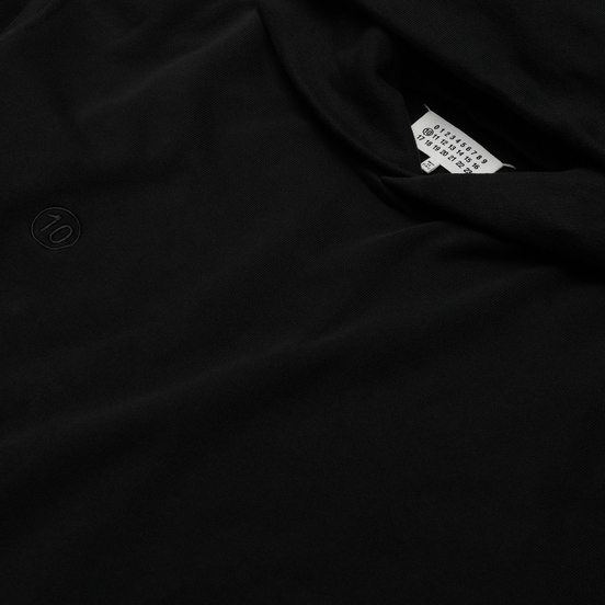 Мужская толстовка Maison Margiela Hole Numbers Logo Hoodie Black