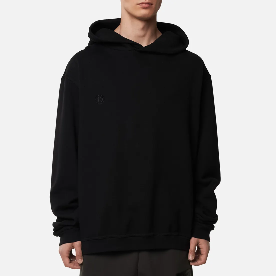 Maison Margiela Мужская толстовка Hole Numbers Logo Hoodie