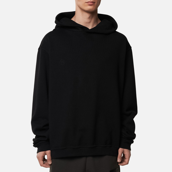 Мужская толстовка Maison Margiela Hole Numbers Logo Hoodie Black