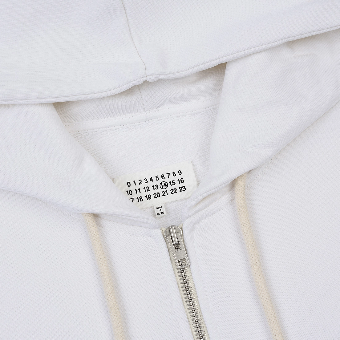 Maison Margiela Мужская толстовка Hoodie Full Zip