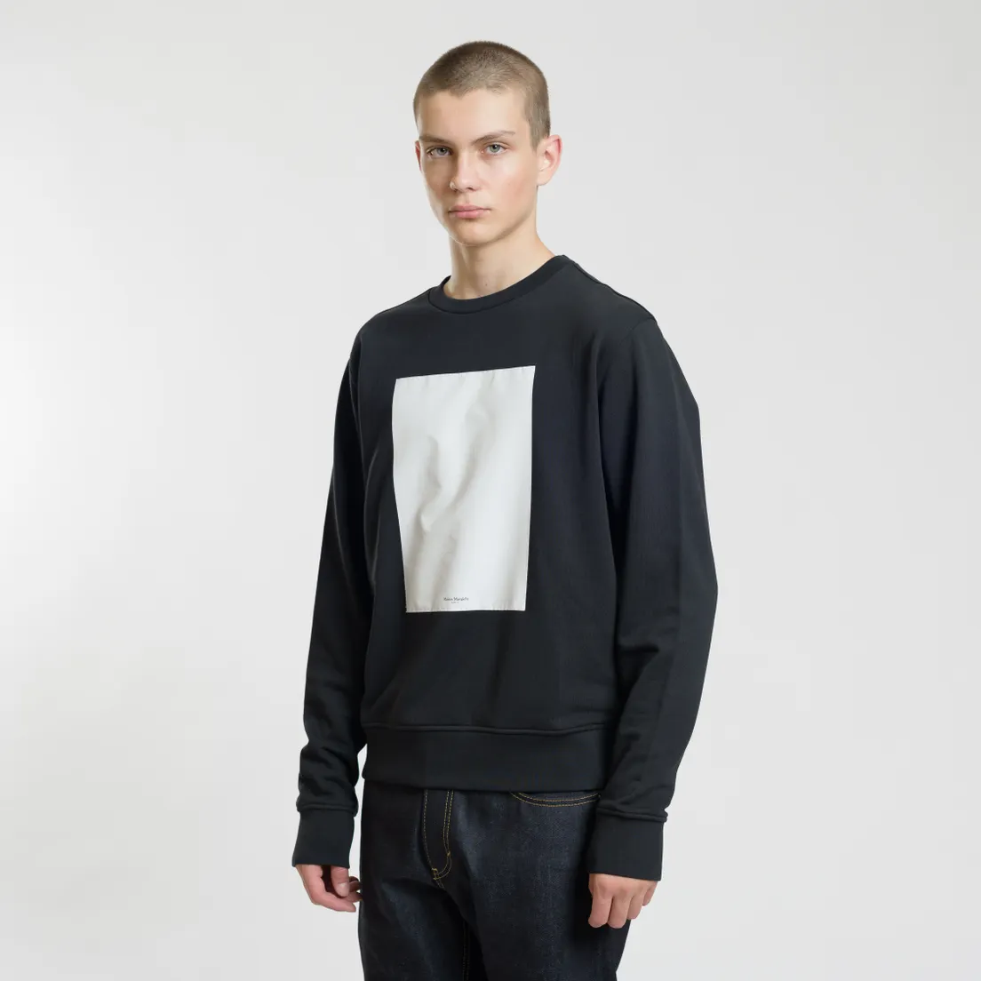 Maison Margiela Мужская толстовка Logo Printed Patch