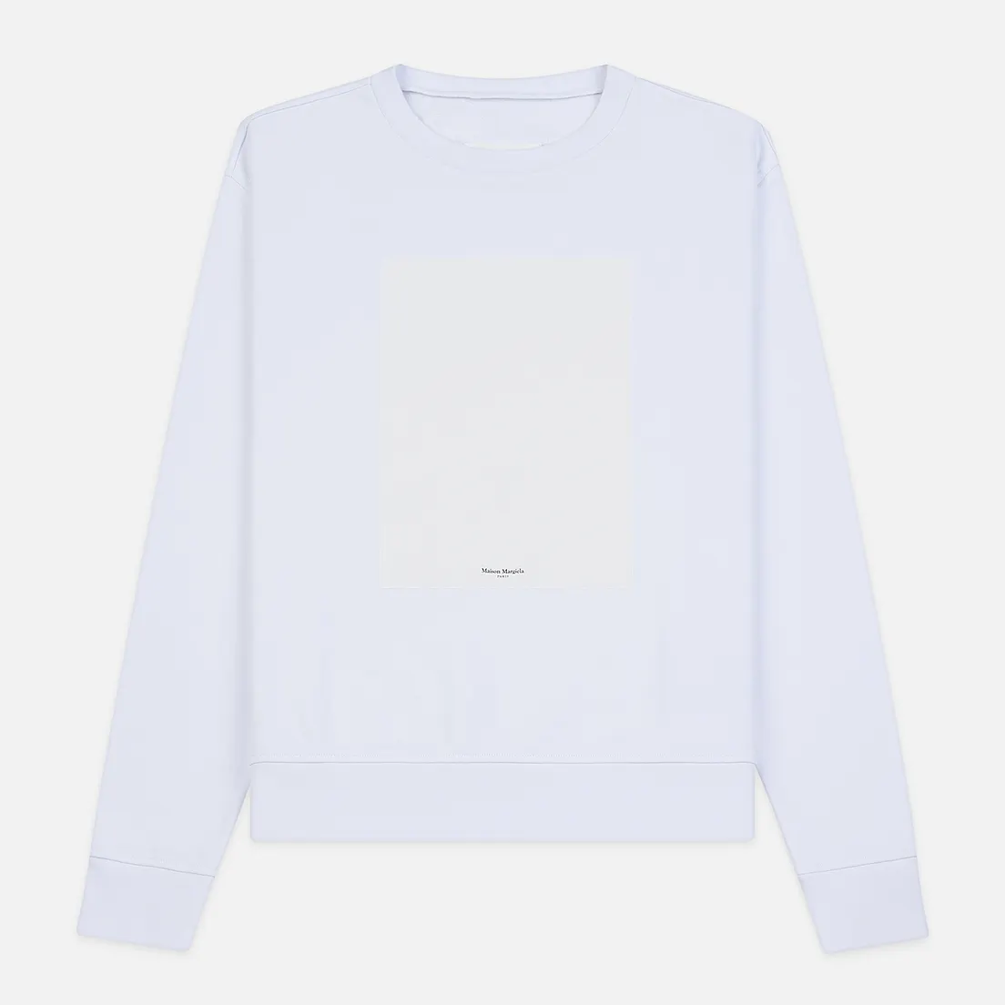 Maison Margiela Мужская толстовка Logo Printed Patch
