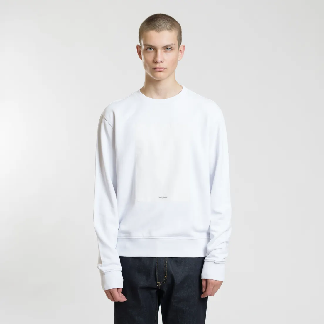 Maison Margiela Мужская толстовка Logo Printed Patch