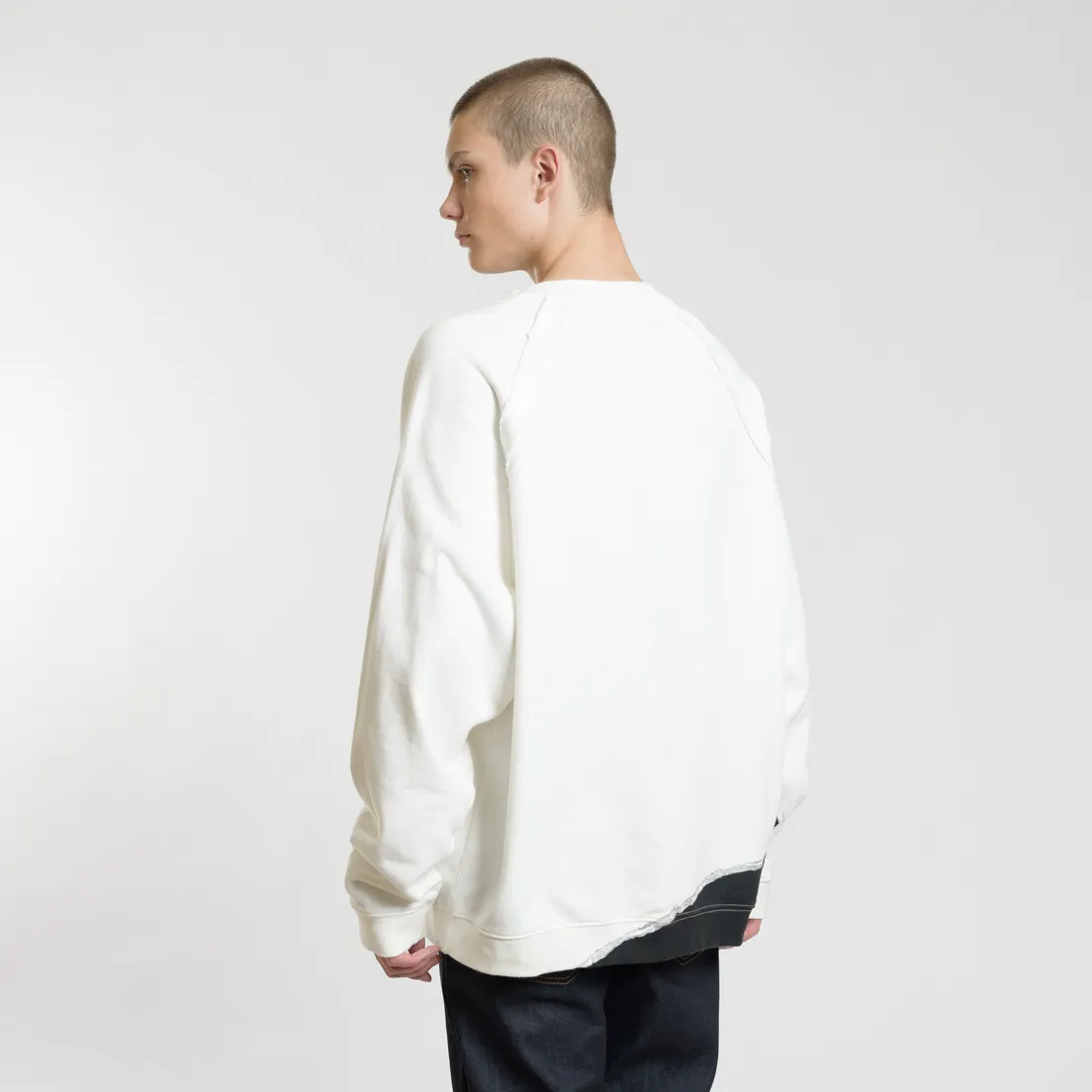 Maison Margiela Мужская толстовка Mutiny Print Crew Neck