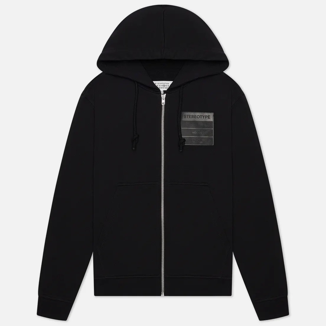 Maison Margiela Мужская толстовка Stereotype Felpa Con Zip