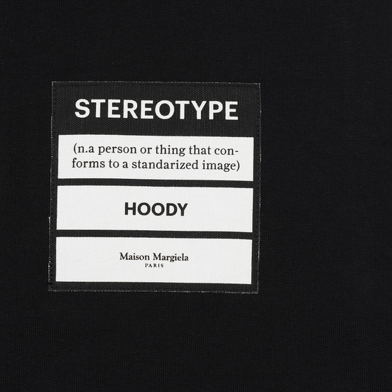 Мужская толстовка Maison Margiela Stereotype Felpa Con Zip Black