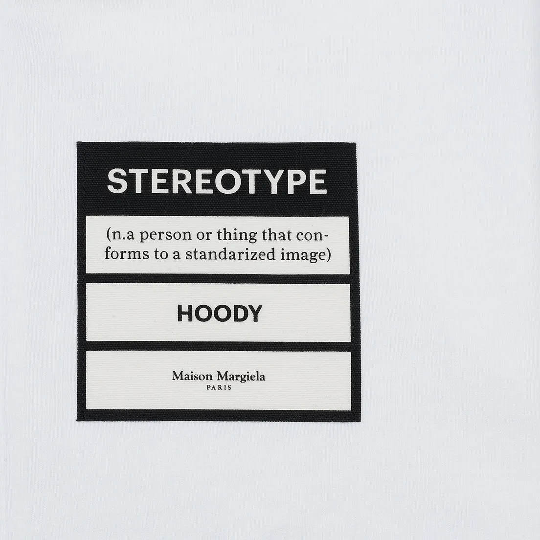 Maison Margiela Мужская толстовка Stereotype Felpa Con Zip