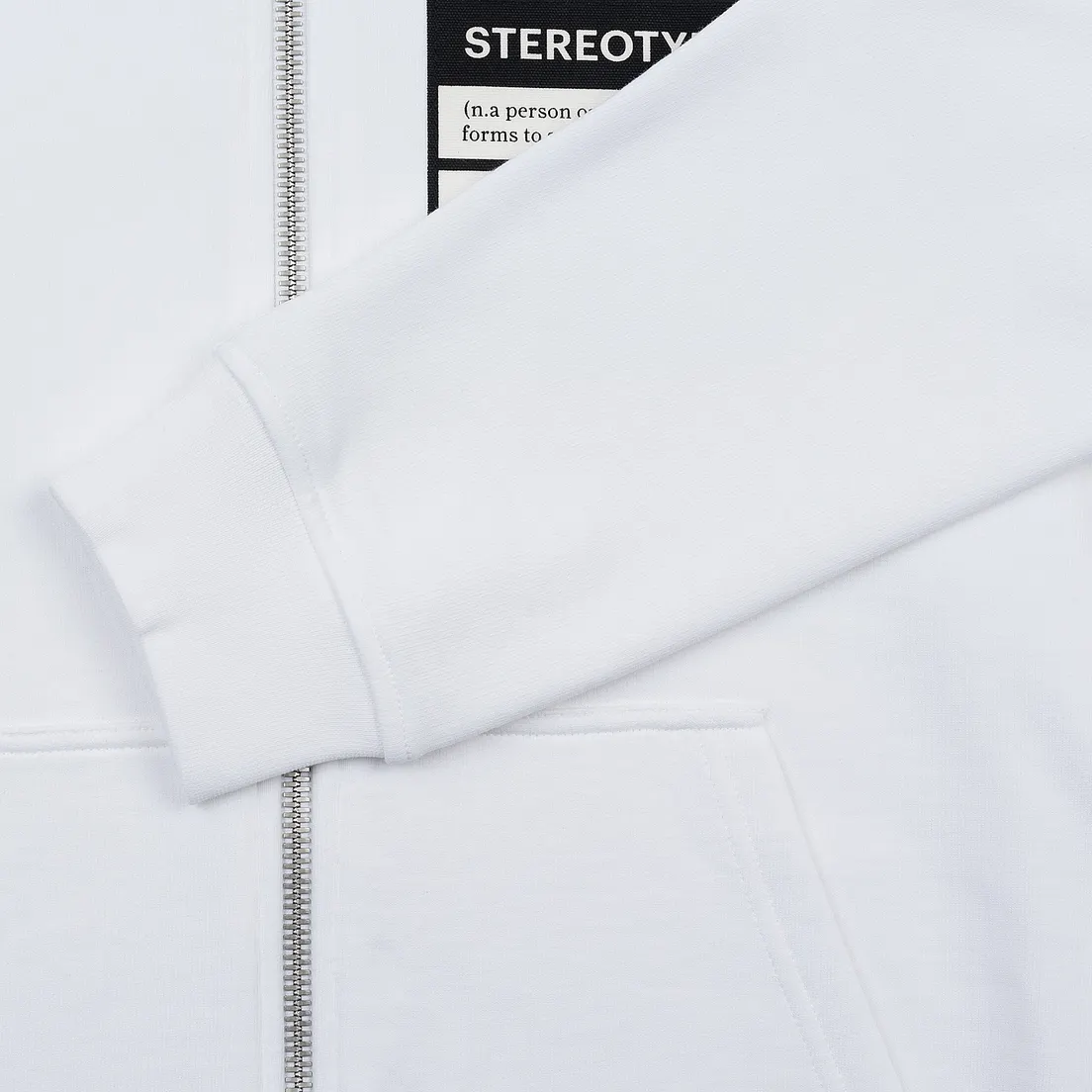 Maison Margiela Мужская толстовка Stereotype Felpa Con Zip
