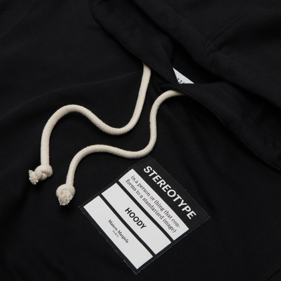 Мужская толстовка Maison Margiela Stereotype Hoodie Black