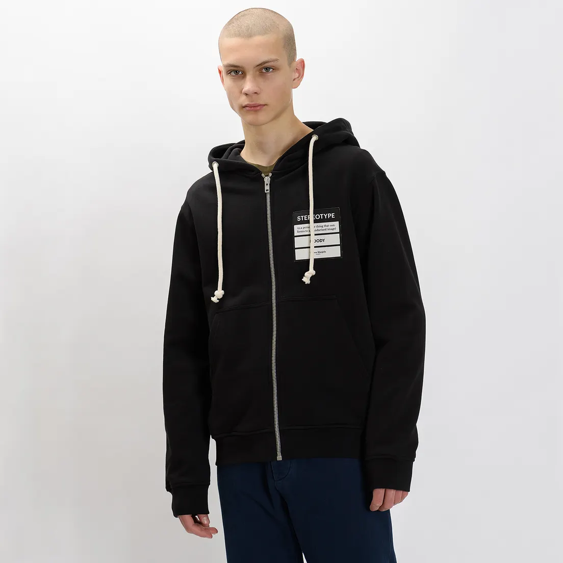 Maison Margiela Мужская толстовка Zip Hoodie