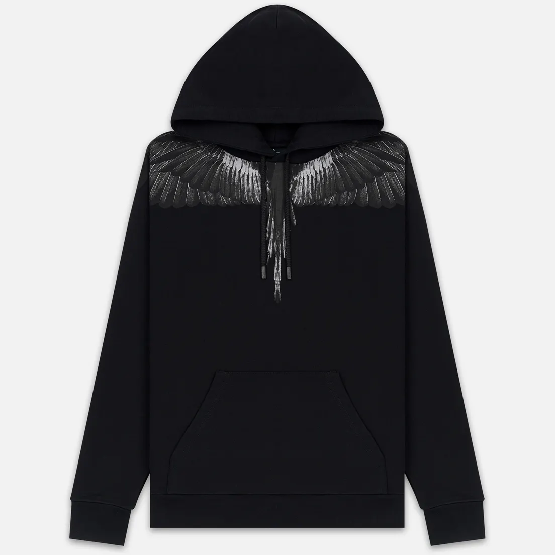 Marcelo Burlon Мужская толстовка Black Wings Hoodie