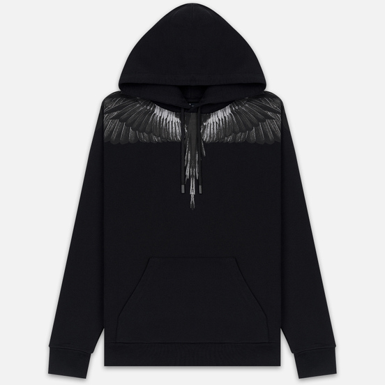 Мужская толстовка Marcelo Burlon Black Wings Hoodie Black/Black