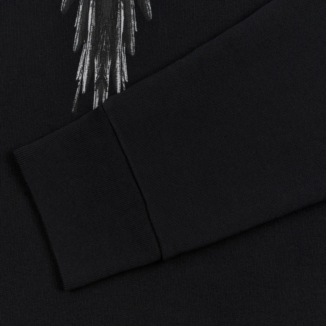 Marcelo Burlon Мужская толстовка Black Wings Hoodie