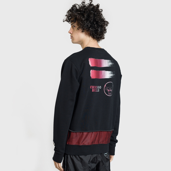 Мужская толстовка Marcelo Burlon Chicago Bulls Shades Crew Neck Black/Multicolor