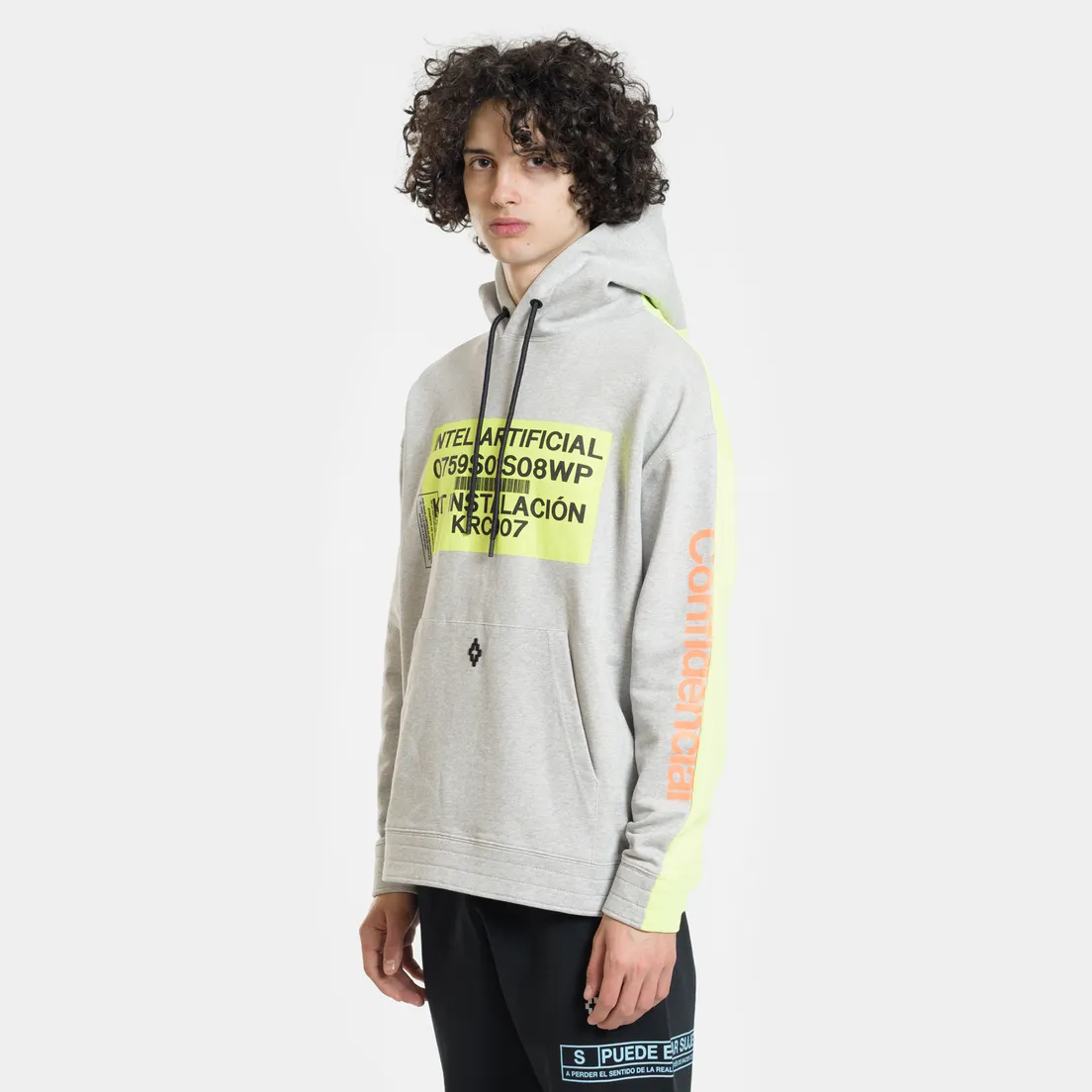 Marcelo Burlon Мужская толстовка Contaminacion Over Hoodie