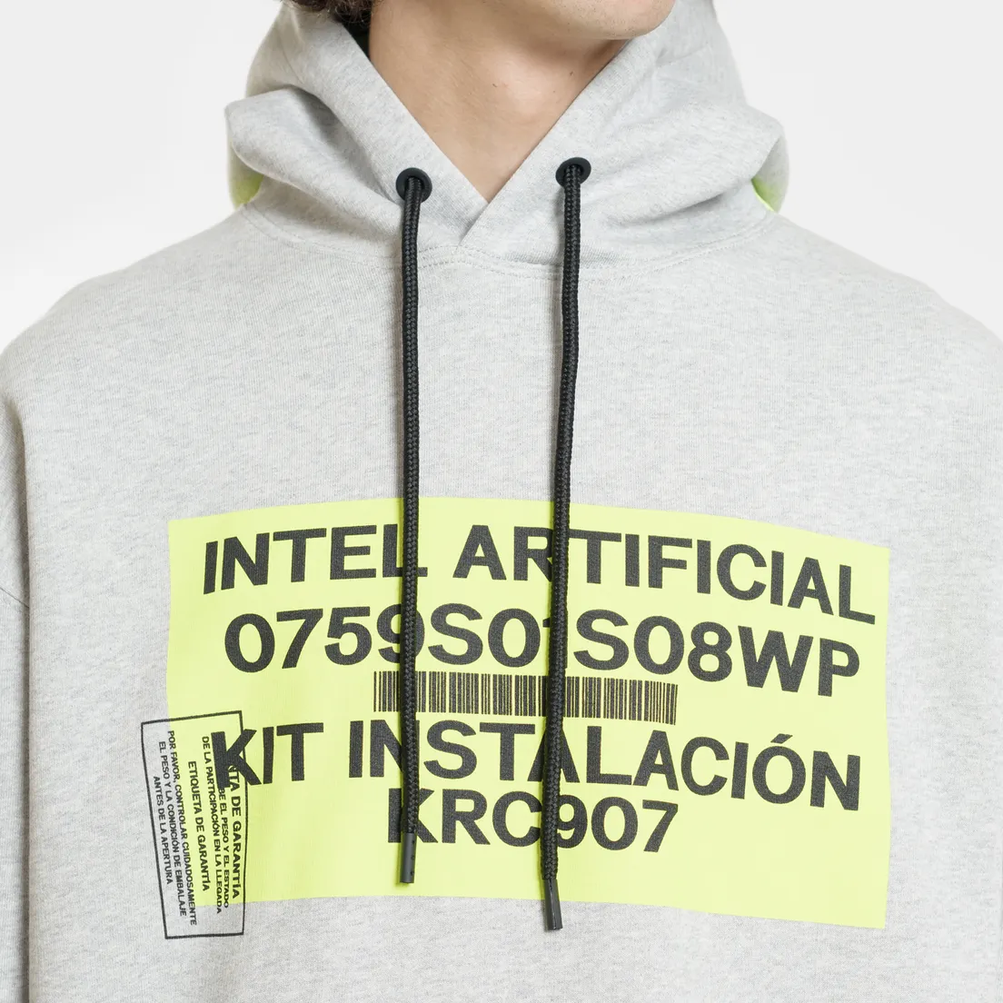 Marcelo Burlon Мужская толстовка Contaminacion Over Hoodie