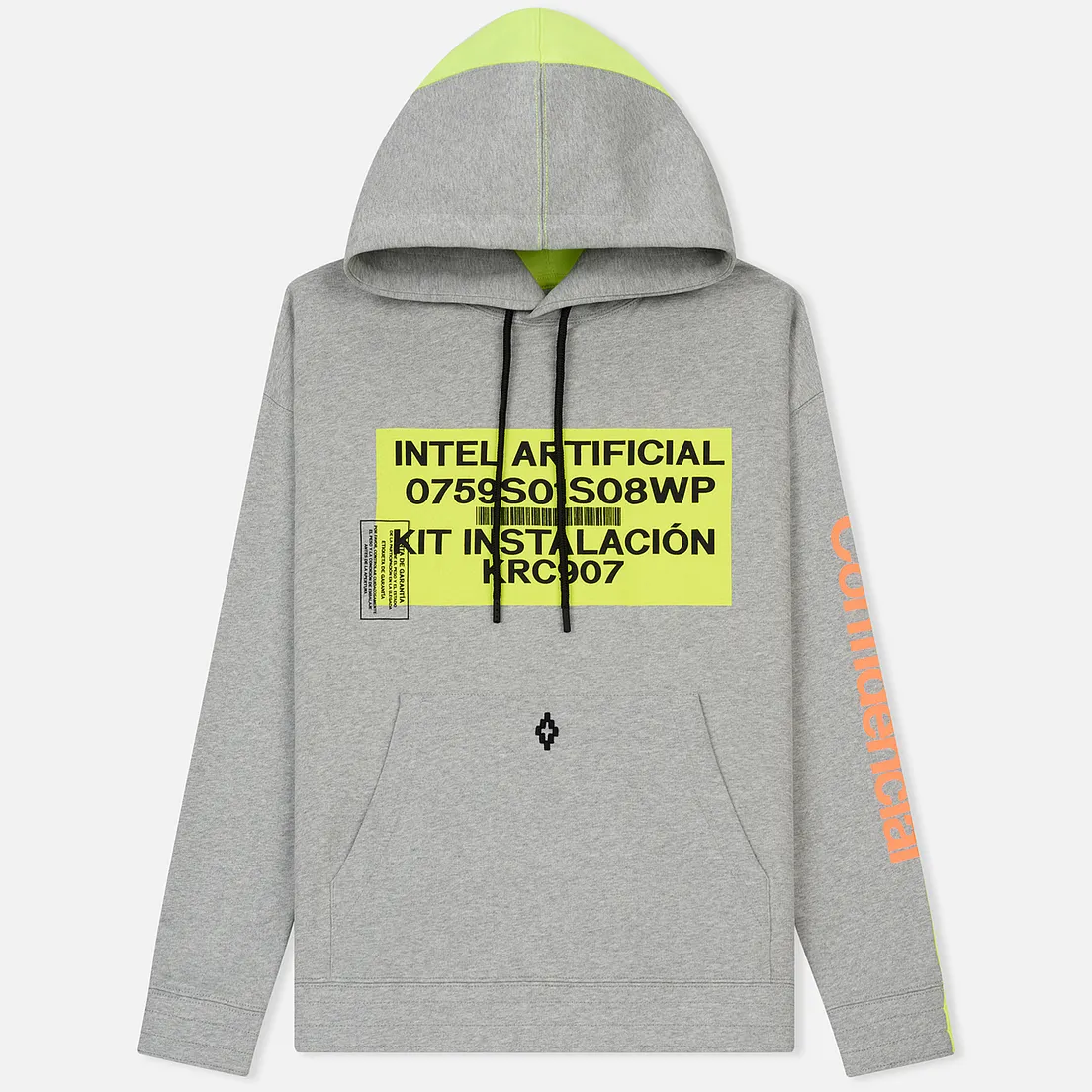Marcelo Burlon Мужская толстовка Contaminacion Over Hoodie
