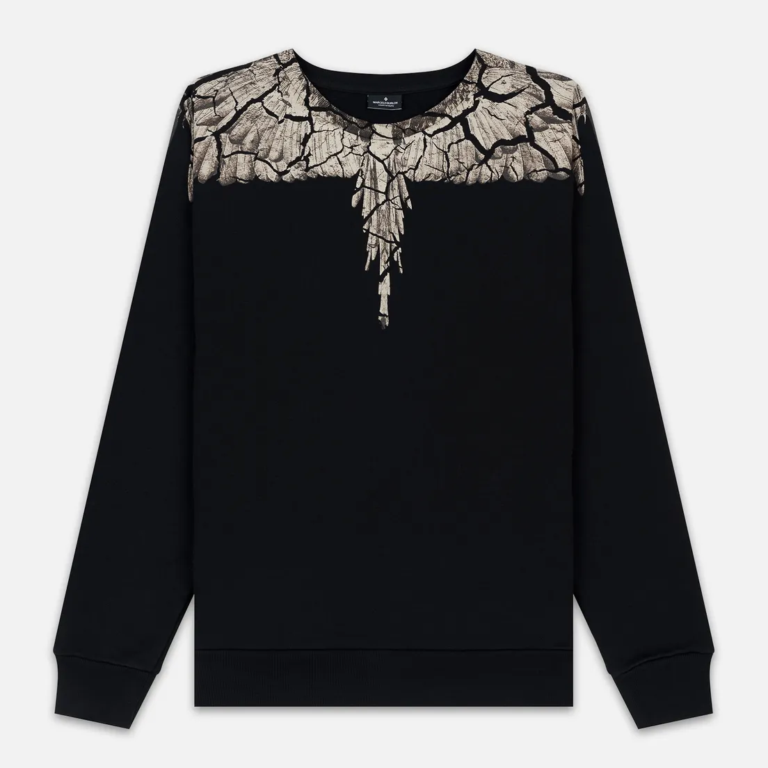 Marcelo Burlon Мужская толстовка Earth Wings Crewneck
