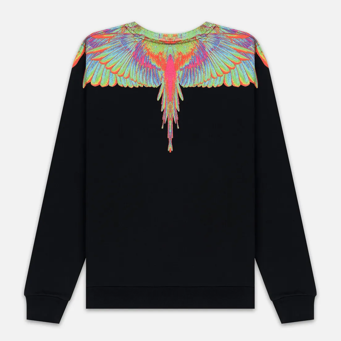 Marcelo Burlon Мужская толстовка Fluo Wings Crewneck