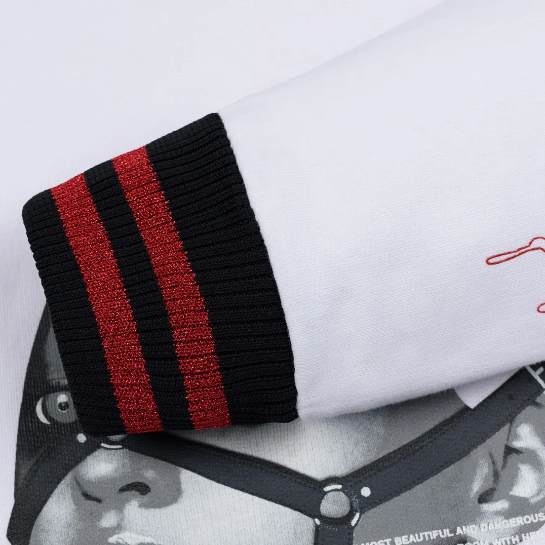 Marcelo Burlon Мужская толстовка Freak Over Crew Neck